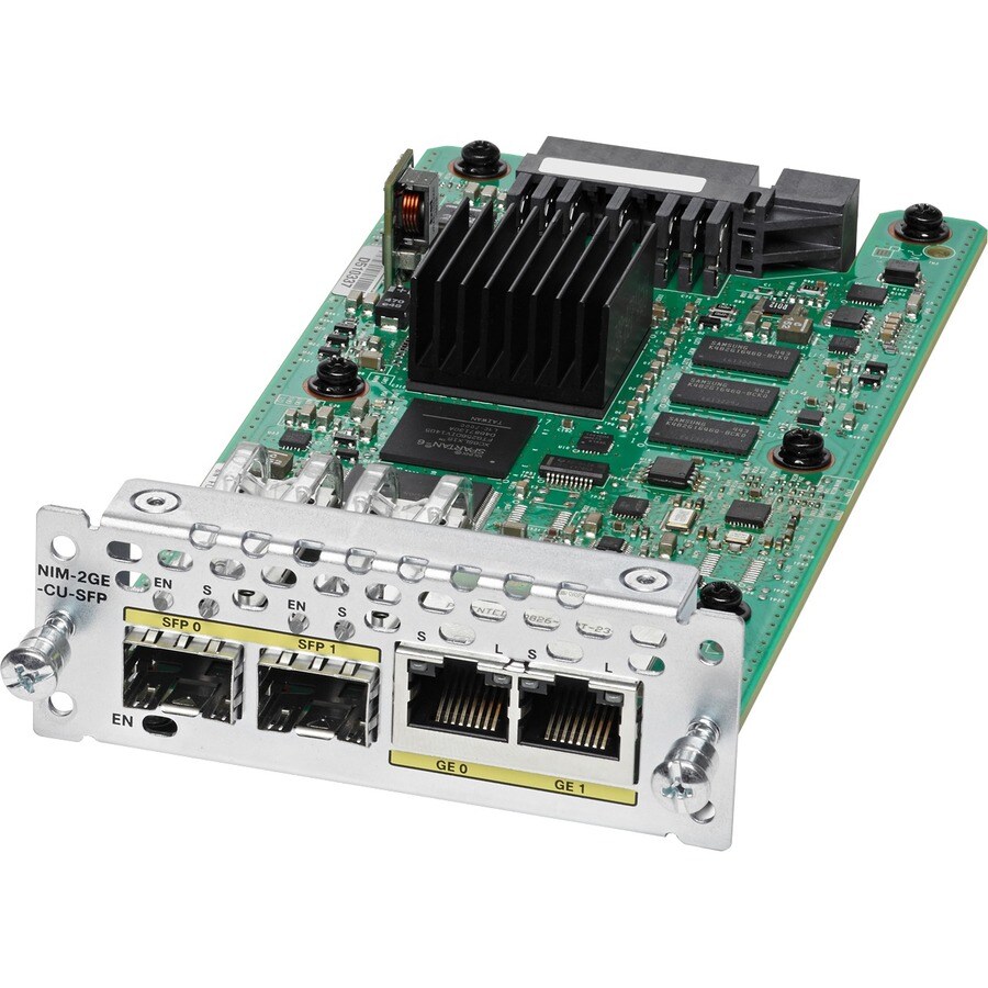 2-PORT GE WAN NIM DUAL-MODE RJ45 / SFP