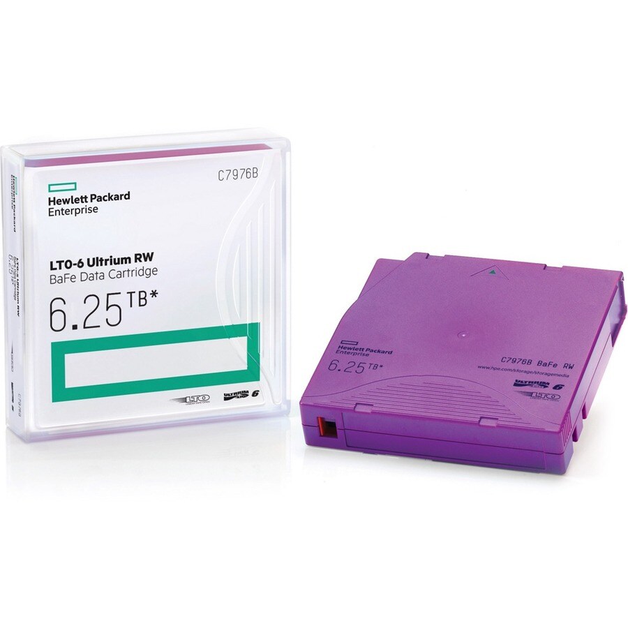 Data Cartridge LTO6 Ultrium 6.25 TB BaFe