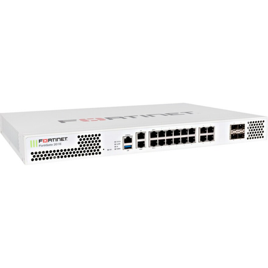 FortiGate-201E Hardware plus 1 Year Fort