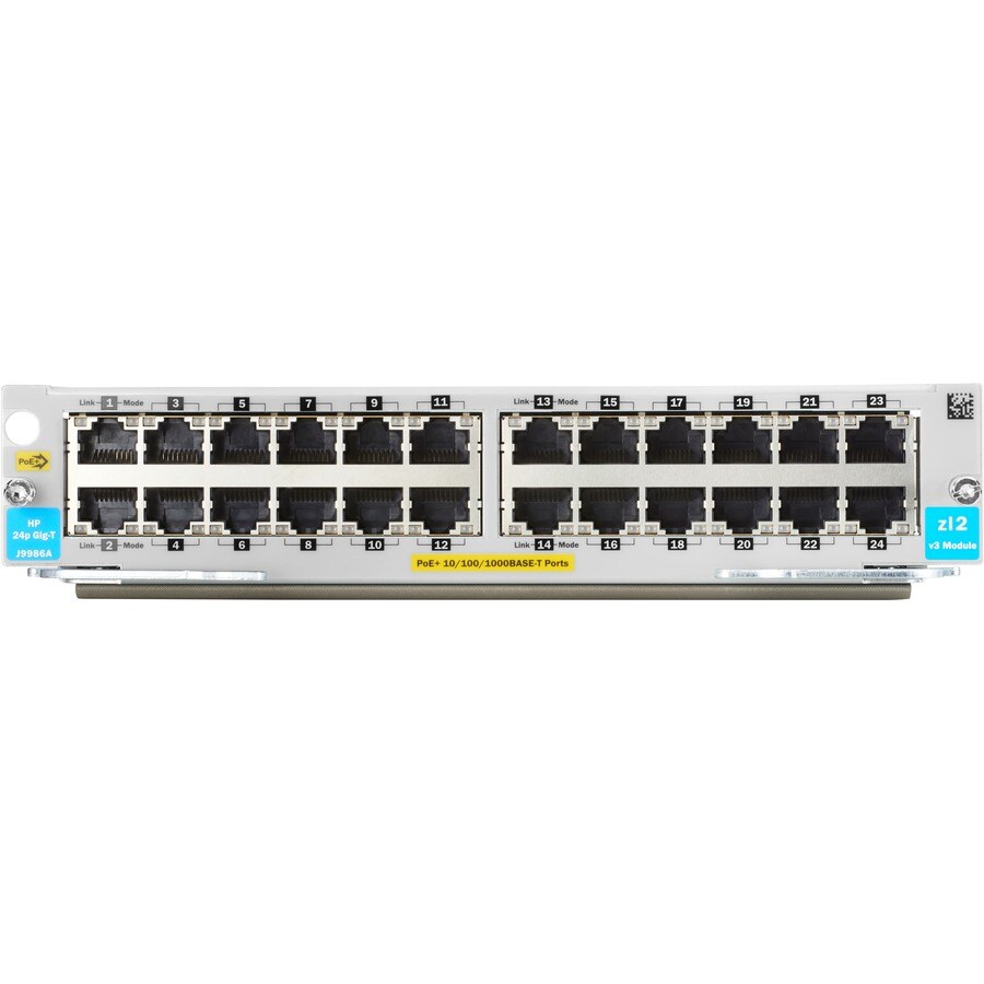 HP 24P 10/100/1000BASE-T POE+ V3 ZL2 MOD