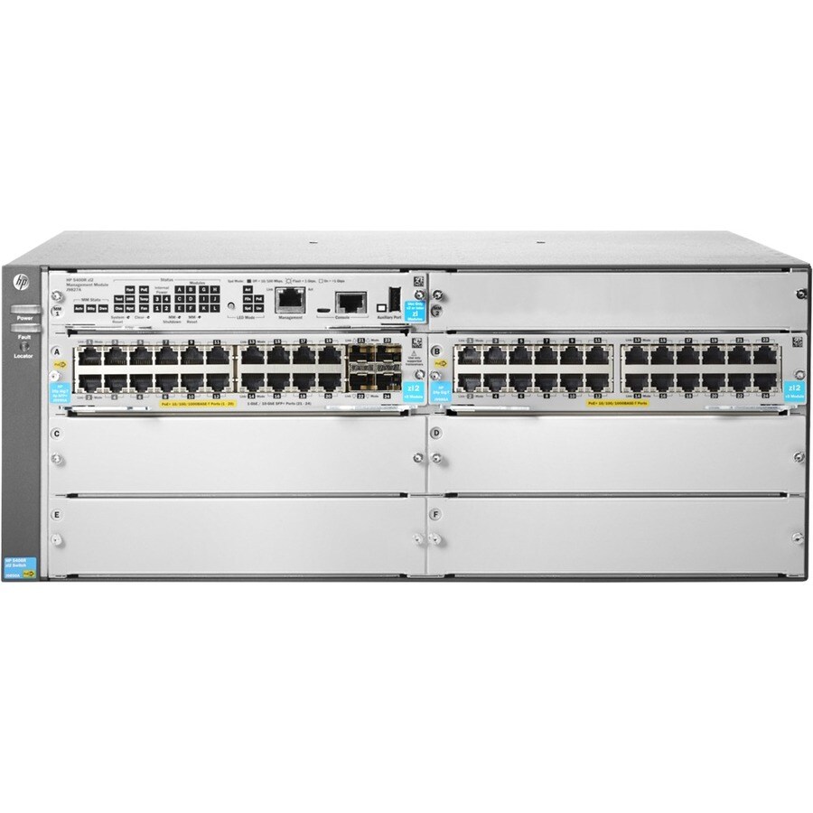 HP 5406R 44GT POE+ / 4SFP+ V3 ZL2 SWCH