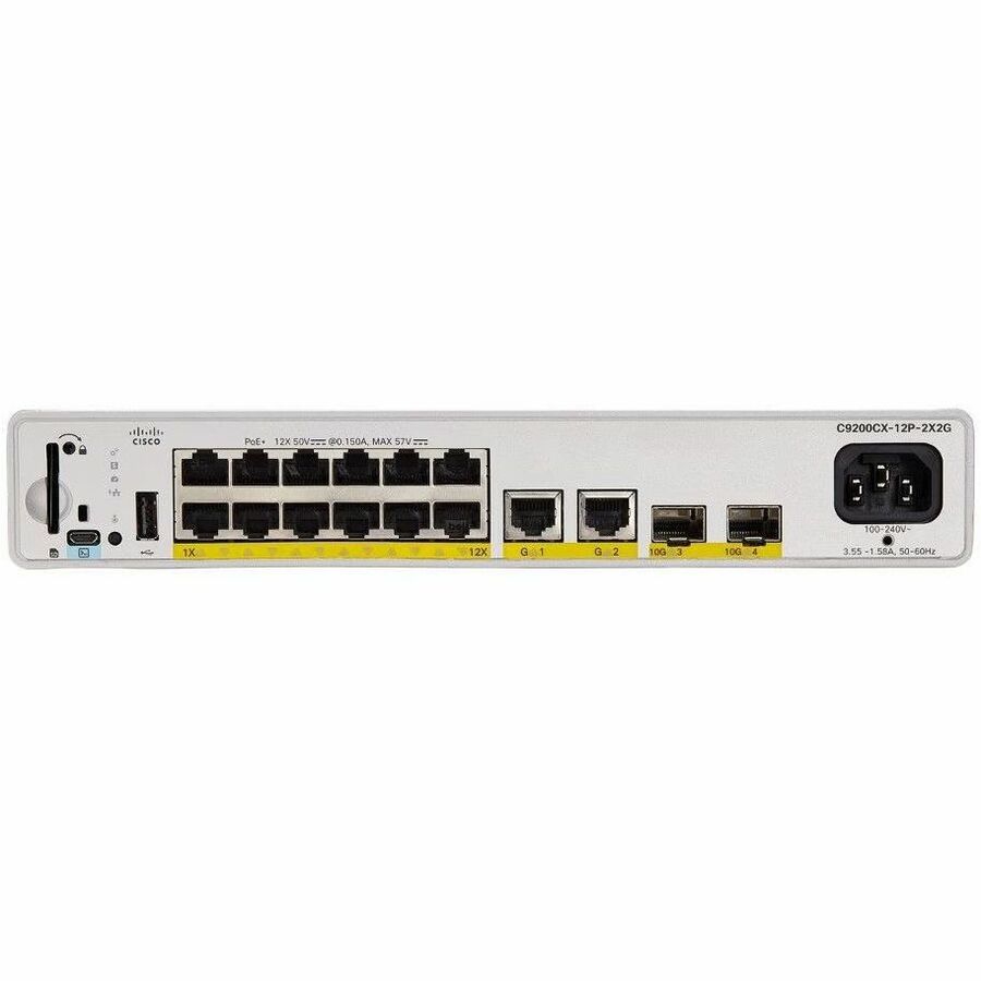Catalyst 9000 Compact Switch 12 port PoE