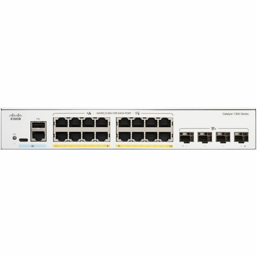 Catalyst 1300 16-port GE PoE 4x10G SFP+