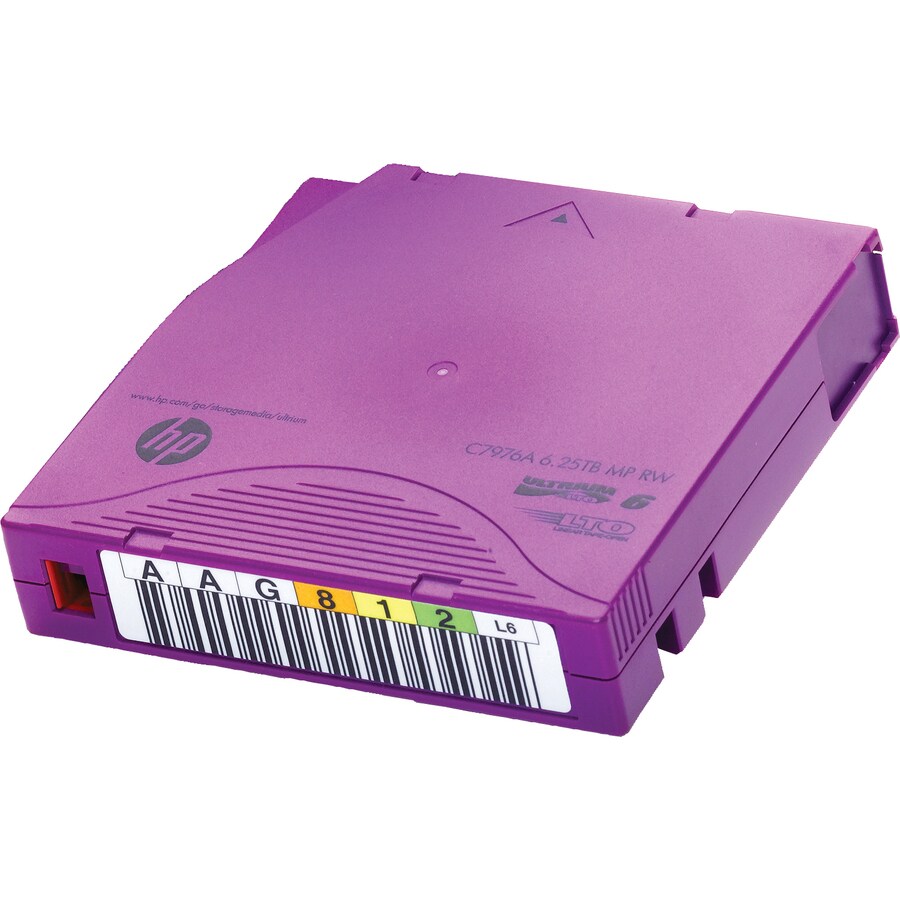 HP LTO-6 Ultrium 6.25TB MP RW Custom Lab