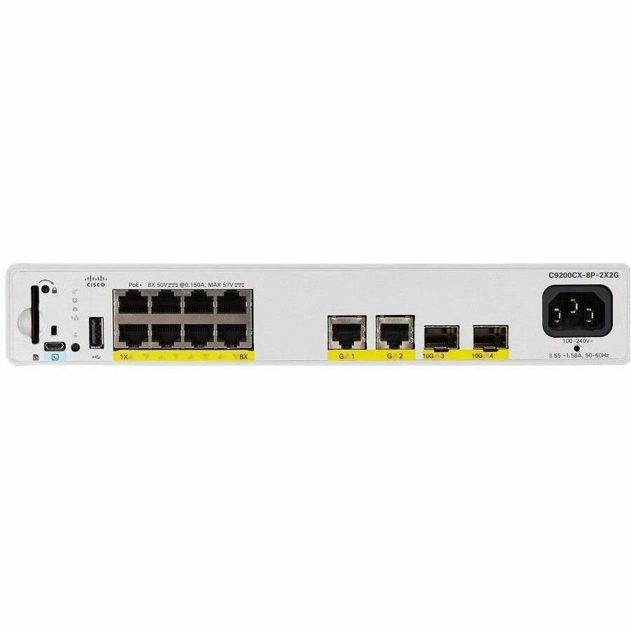 Catalyst 9000 Compact Switch 8 port UPoE