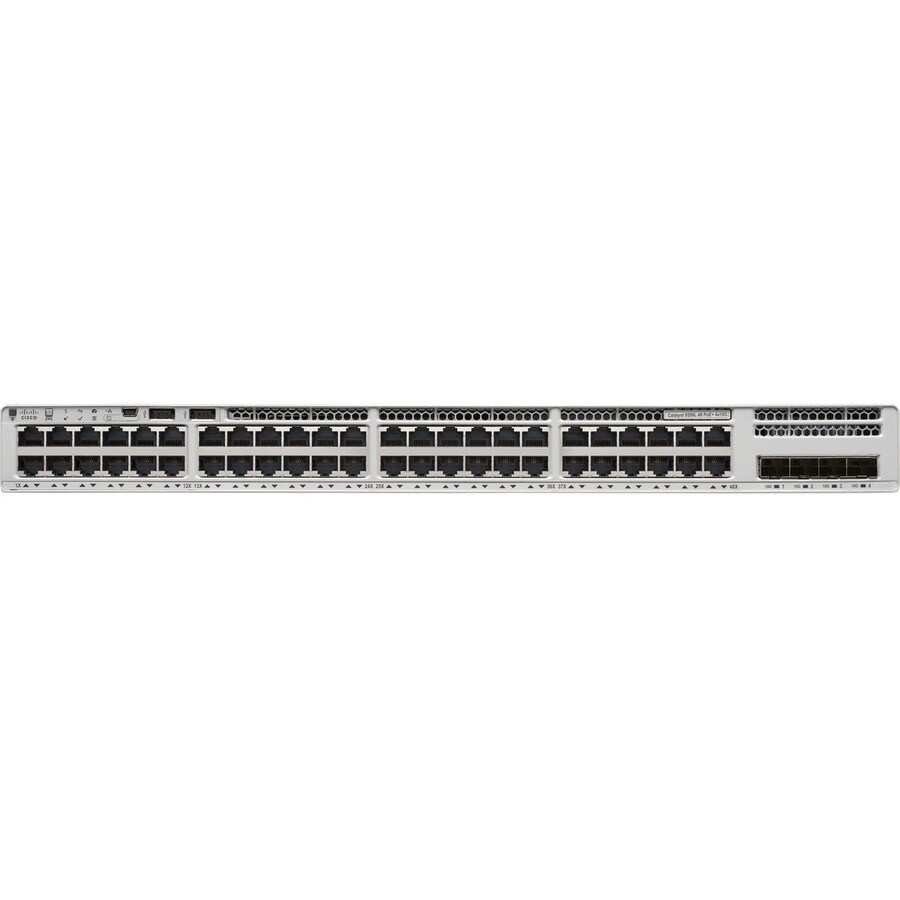 Catalyst 9200L 48-port Partial PoE+ 4 x