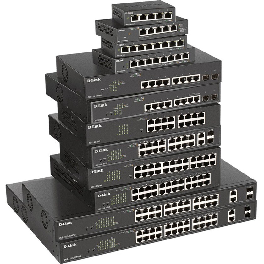 8-PORT 8 POE+ PORTS 64W
