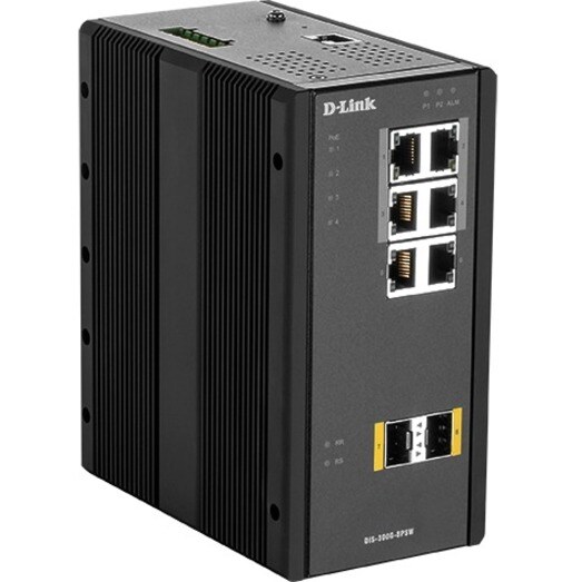 8 Port L2 Managed Switch with 6 x 10/100