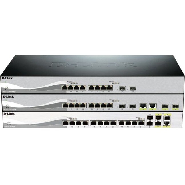16 Port switch including 12x10G ports 2x