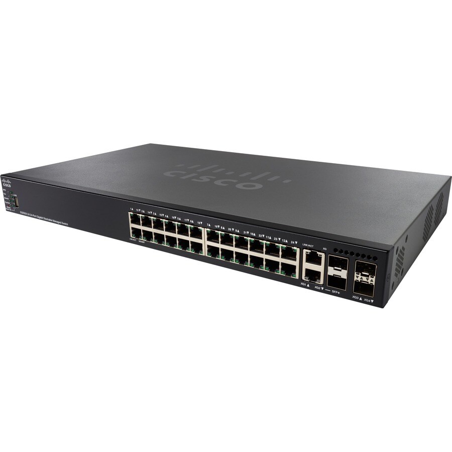 CISCO SG550X-24 24-PORT GIGABIT STACKABL