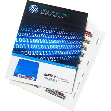 HP LTO5 Ultrium WORM Bar Code Label Pack
