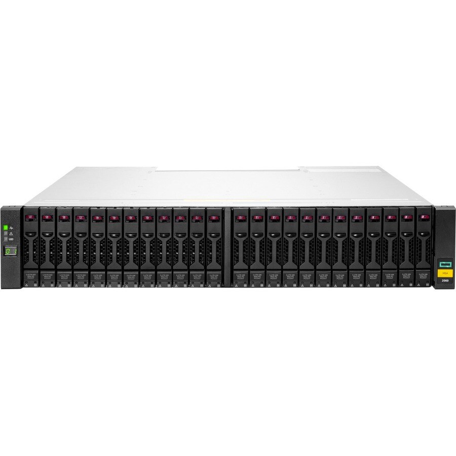 HPE MSA 2062 10GBASE-T iSCSI SFF Storage