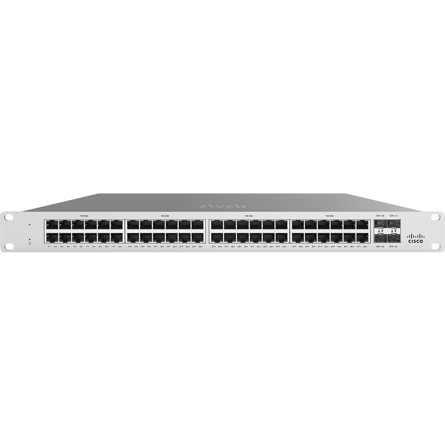 APL-MERAKI MS125-48LP 10G L2 CLD-MNGD 48