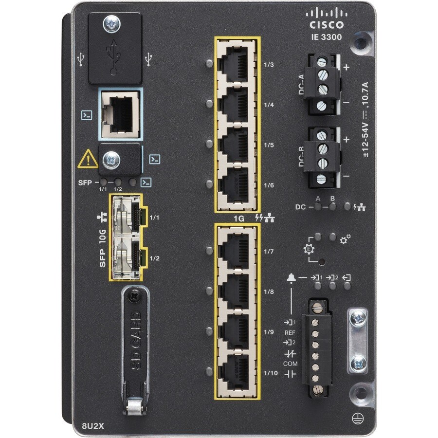 CATALYST IE3300 W/ 8 GE COPPER (4PPOE) 2