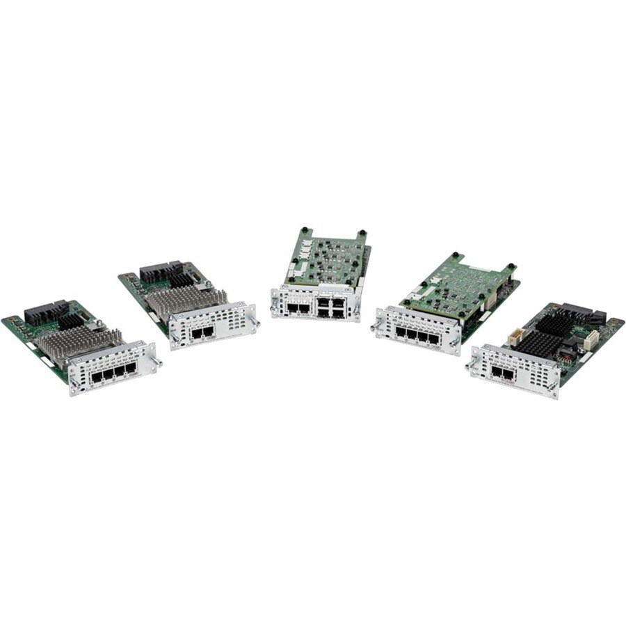 4-port Network Interface Module - FXO (U