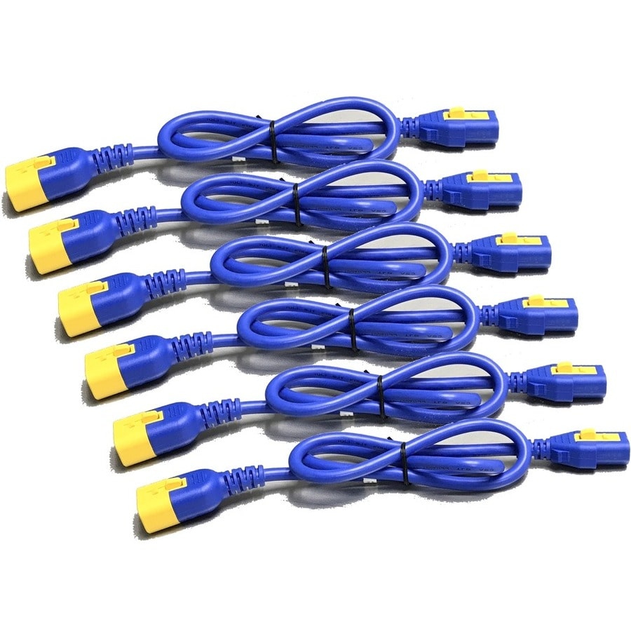 POWER CORD KIT (6 EA) LOCKING C13 TO C14