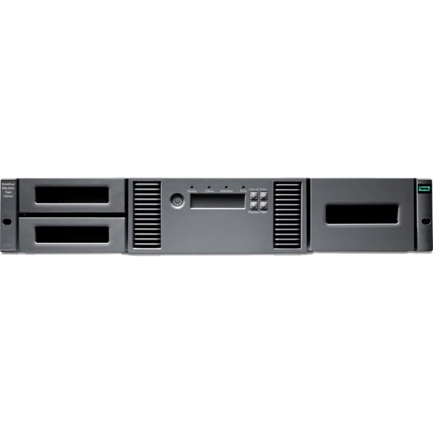HP MSL2024 0-DRIVE TAPE LIBRARY