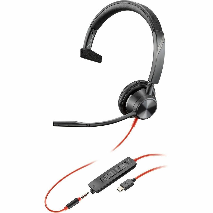 Poly BW 3315 USB-C HS +3.5mmP +USB-C/A