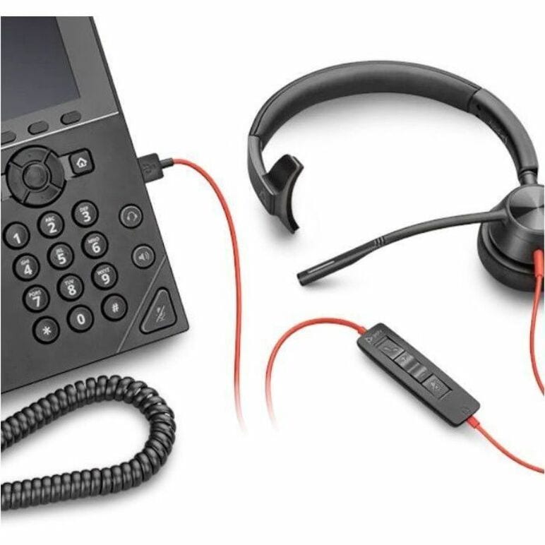Poly BW 3310 Mono USB-C HS +USB-C/A
