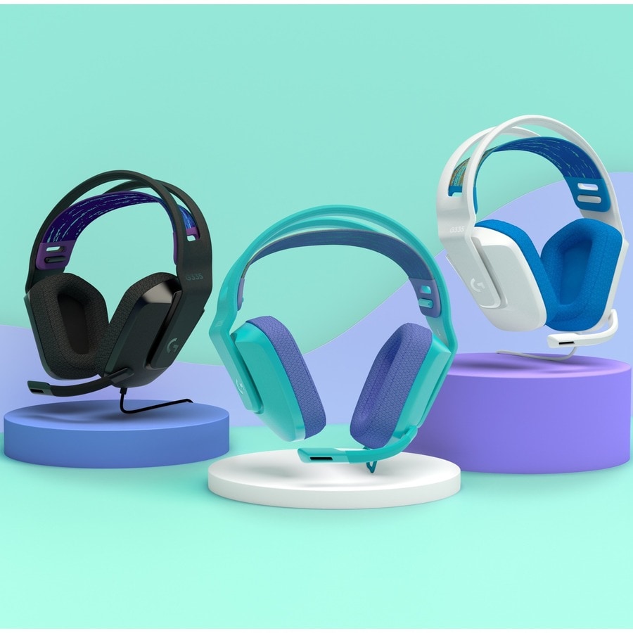 G335 WIRED GAMING HEADSET - WHITE