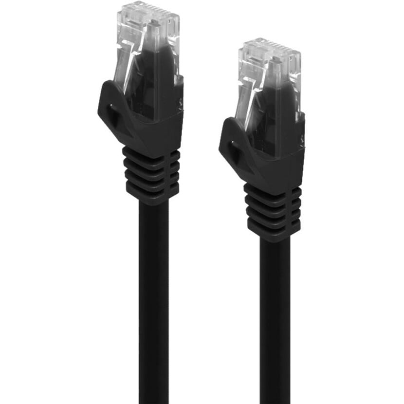 ALOGIC 1M BLACK CAT6 NETWORK CABLE