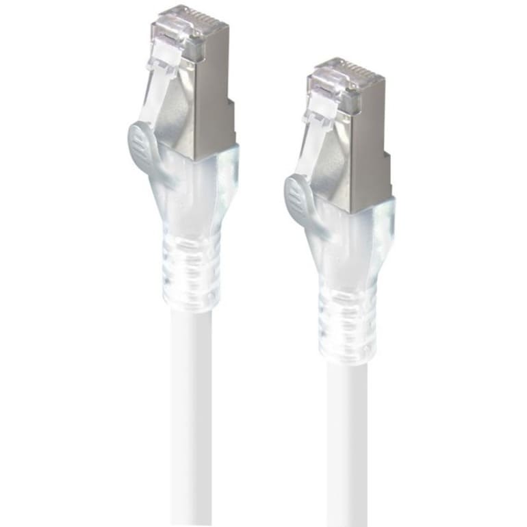 ALOGIC 0.3M WHITE 10GBE SHIELDED CAT6A L
