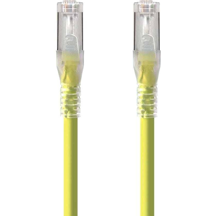 ALOGIC 3M YELLOW 10G SHIELDED CAT6A LSZH