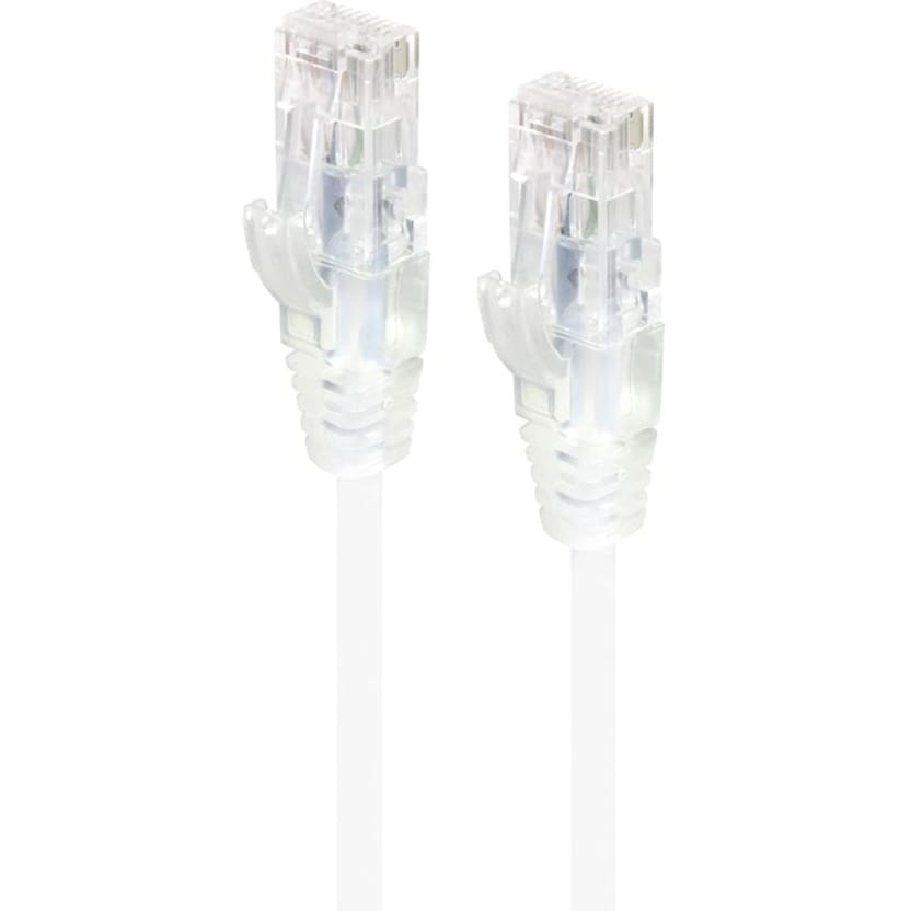 ALOGIC 0.50M WHITE ULTRA SLIM CAT6 NETWO