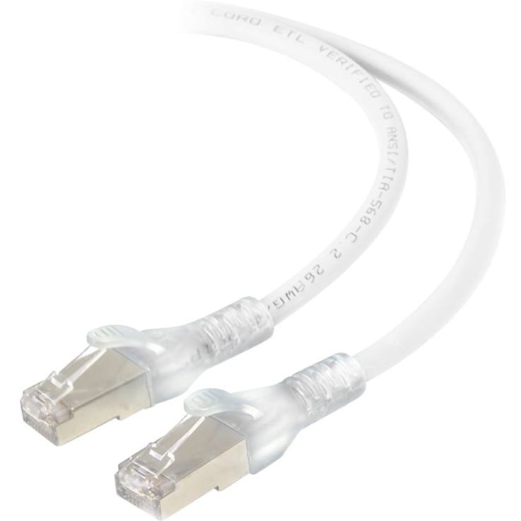 ALOGIC 10M WHITE 10GBE SHIELDED CAT6A LS