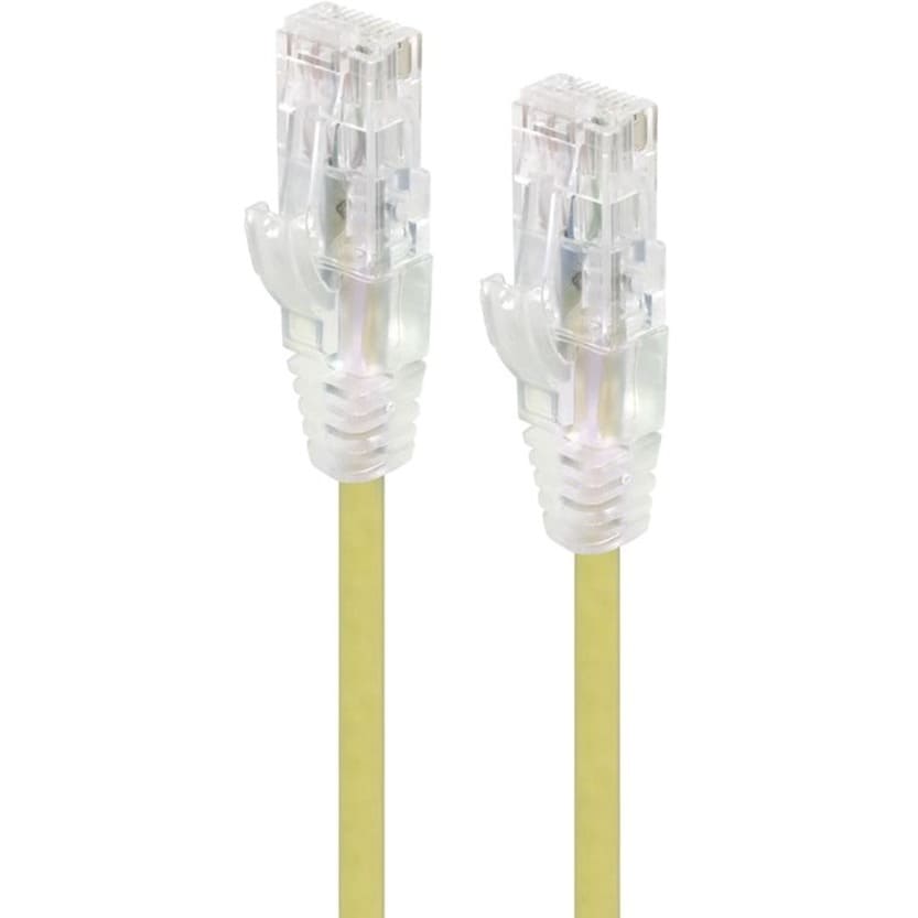 ALOGIC 0.50M YELLOW ULTRA SLIM CAT6 NETW