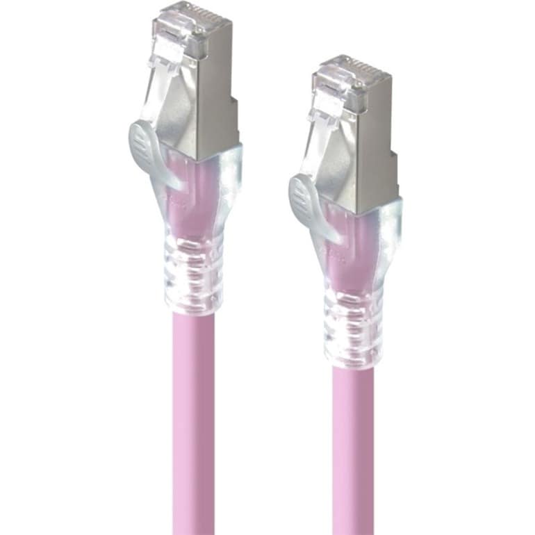 ALOGIC 0.5M PINK 10GBE SHIELDED CAT6A LS