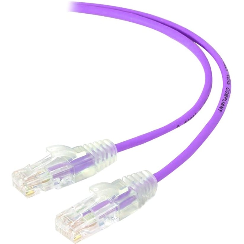ALOGIC 0.50M PURPLE ULTRA SLIM CAT6 NETW