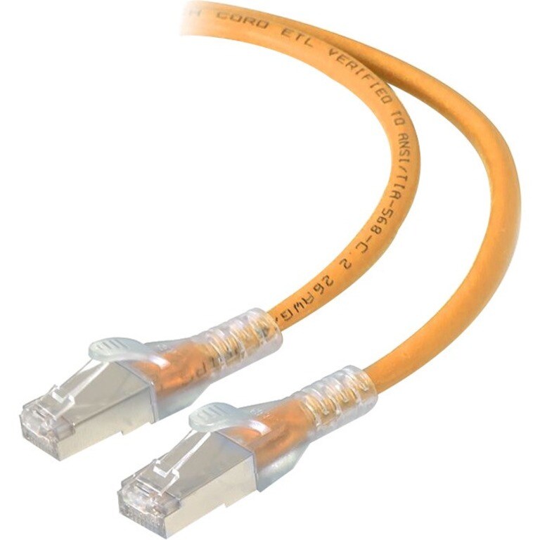 ALOGIC 5M ORANGE 10GBE SHIELDED CAT6A LS