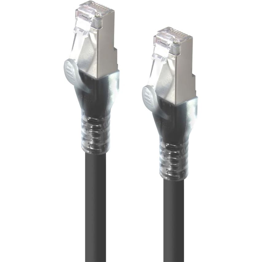ALOGIC 10M BLACK 10G SHIELDED CAT6A LSZH
