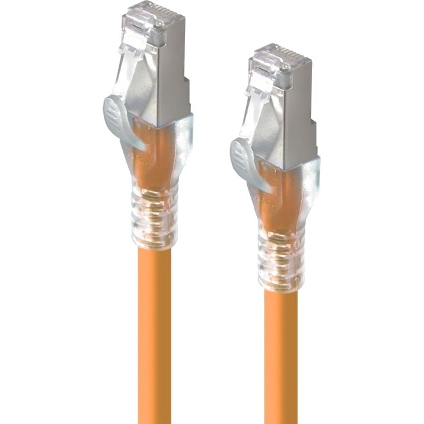 ALOGIC 1M ORANGE 10GBE SHIELDED CAT6A LS