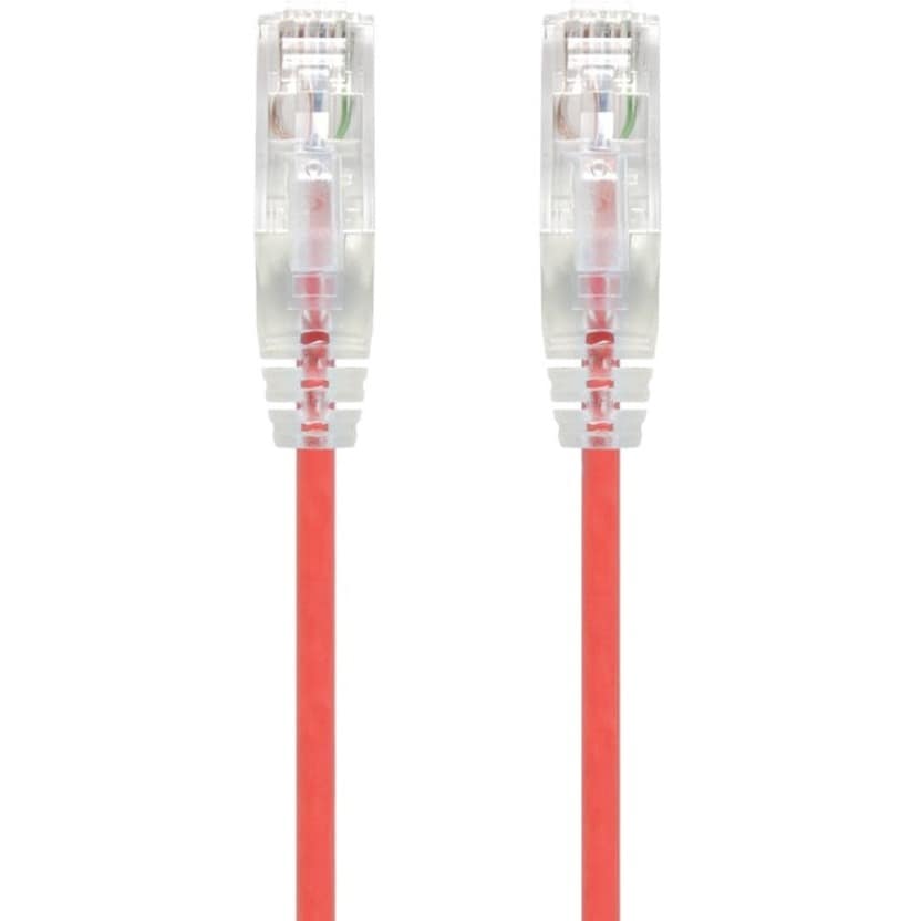 ALOGIC 0.30M RED ULTRA SLIM CAT6 NETWORK