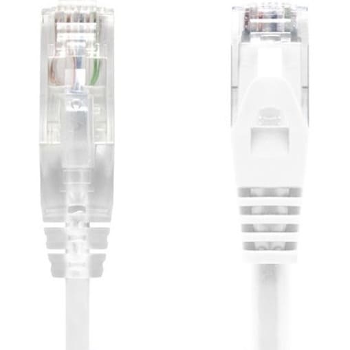 ALOGIC 2M WHITE ULTRA SLIM CAT6 NETWORK