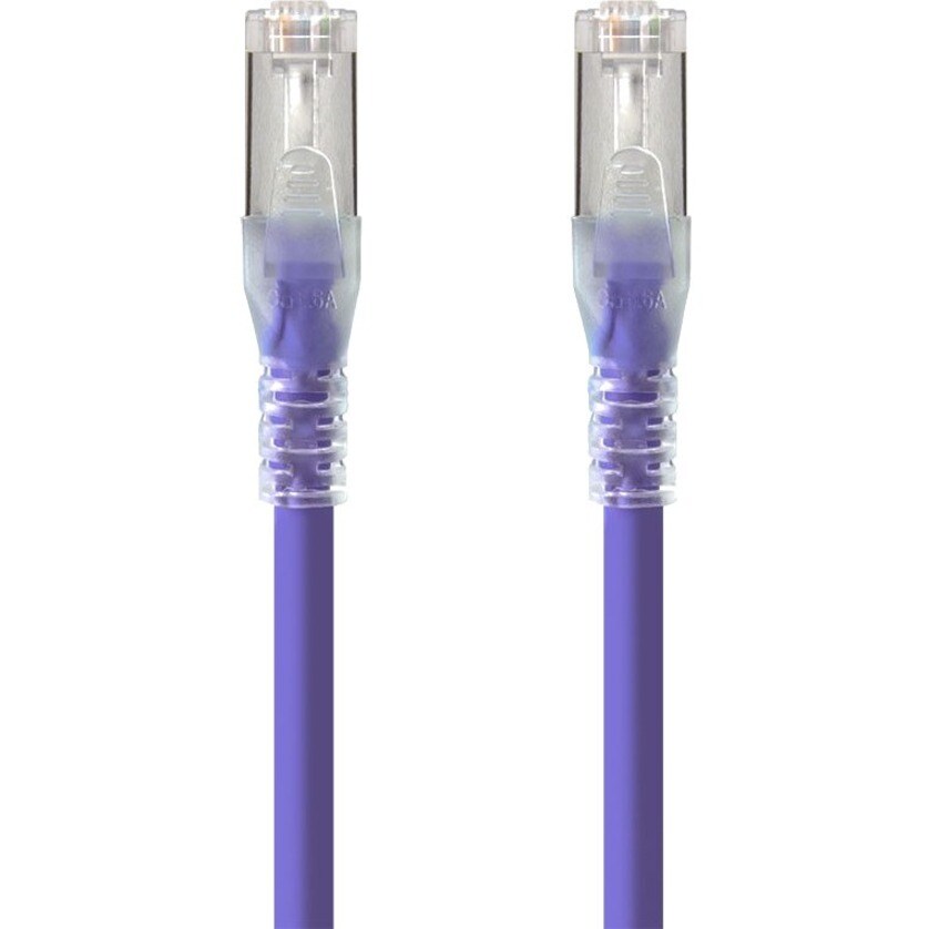 ALOGIC 3M PURPLE 10G SHIELDED CAT6A LSZH