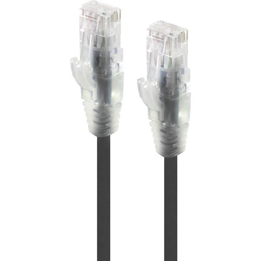 3M BLACK SLIM CAT6 CABLE UTP 28AWG