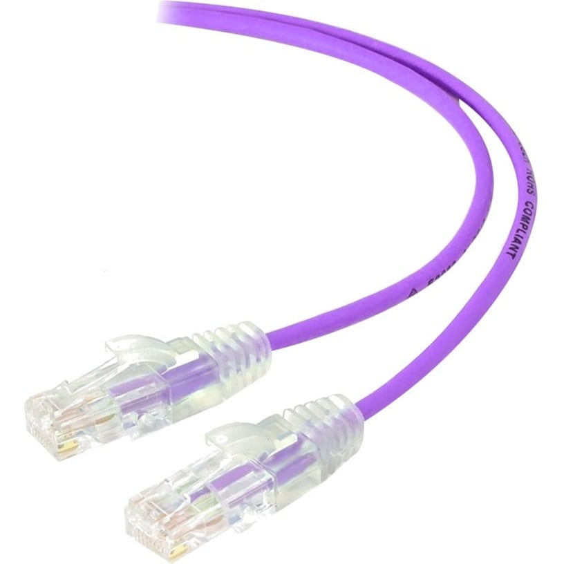 ALOGIC 0.30M PURPLE ULTRA SLIM CAT6 NETW