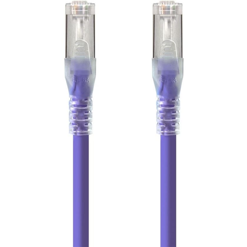 ALOGIC 10M PURPLE 10G SHIELDED CAT6A LSZ