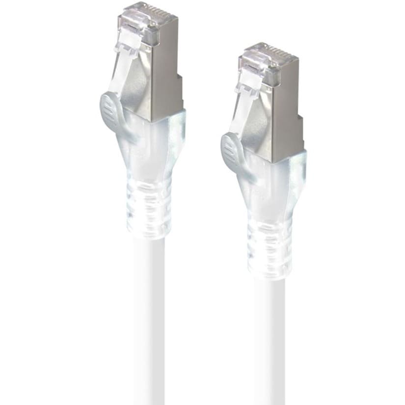 ALOGIC 2M WHITE 10GBE SHIELDED CAT6A LSZ