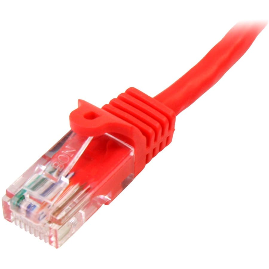 2m Red Snagless UTP Cat5e Patch Cable
