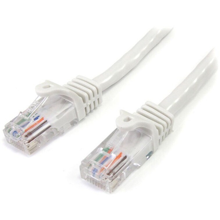 2m White Snagless UTP Cat5e Patch Cable