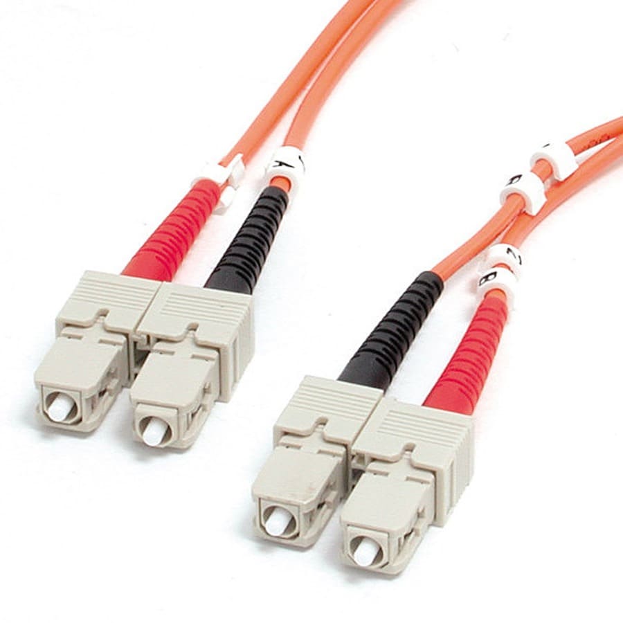 1m Multimode 62.5/125 Duplex Fiber Patch