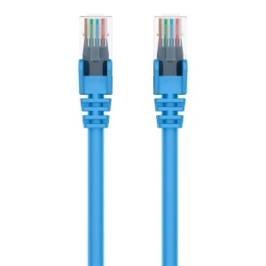 Belkin 1 m Category 6 Network Cable for Network Device - First End: 1 x RJ-45 Network - Male - Second End: 1 x RJ-45 Network - Male - Patch Cable - Gold Plated Connector - Gold Plated Contact
