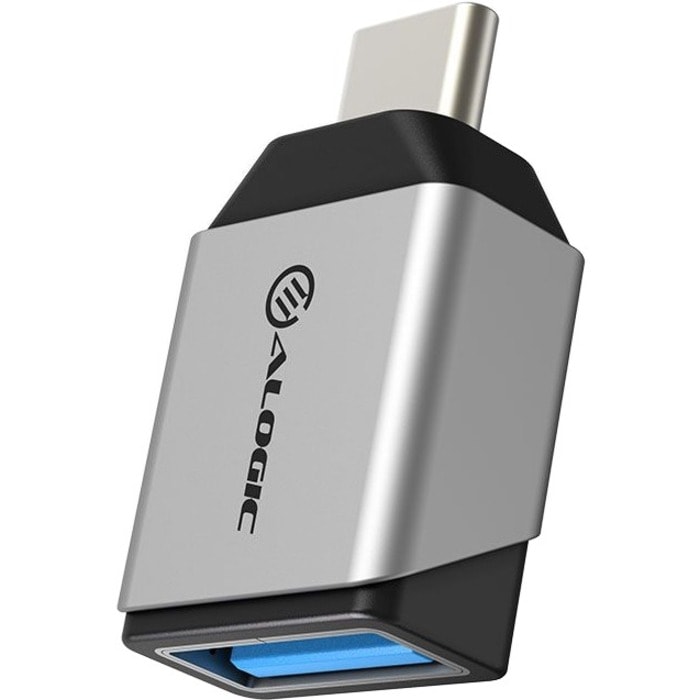 ULTRA MINI USB-C TO USB-A ADAPTER -SGREY