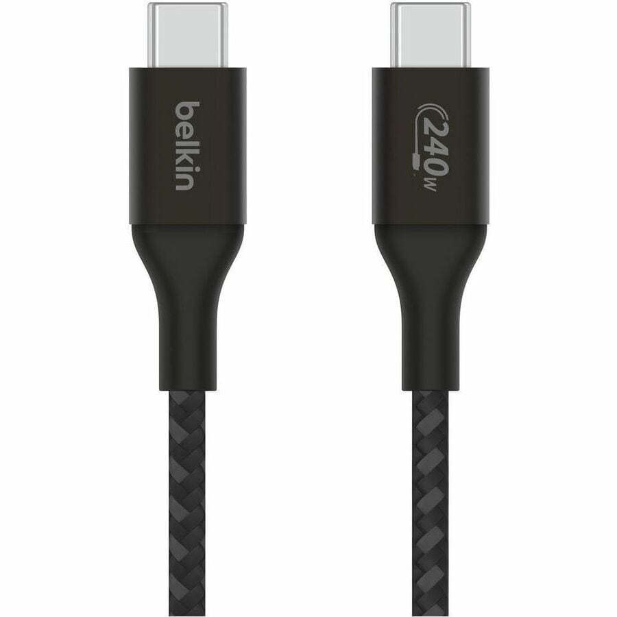 BOOSTCHARGE 2M USB-C CABLE 240W BLACK