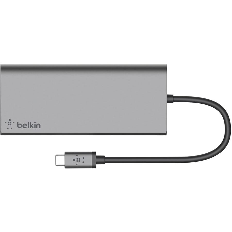 USB-C 4-PORT MINI HUB + POWER PASS THRU