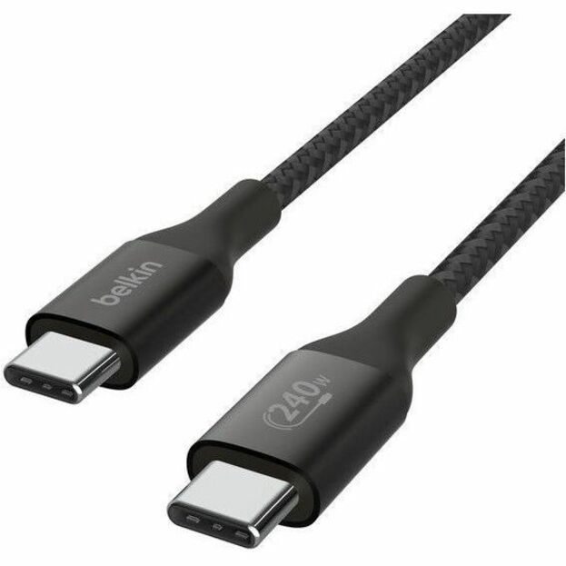 BOOSTCHARGE 1M USB-C CABLE 240W BLACK